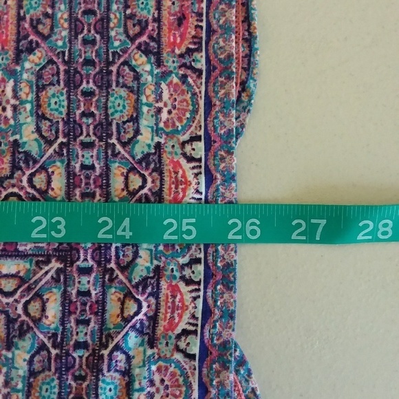 Rose & Olive Boho Print Tank Top - Picture 4 of 6